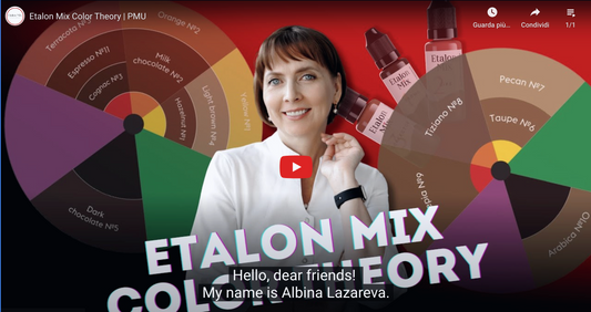 Etalon Mix Colorimetria spiegata da Albina Lazareva