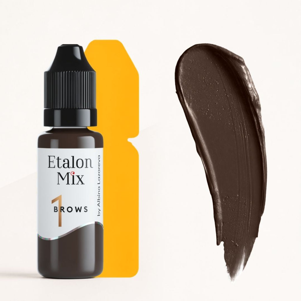 Swatch Hazelnut Nº1 Etalon Mix – marrone nocciola con lettura calda-neutra