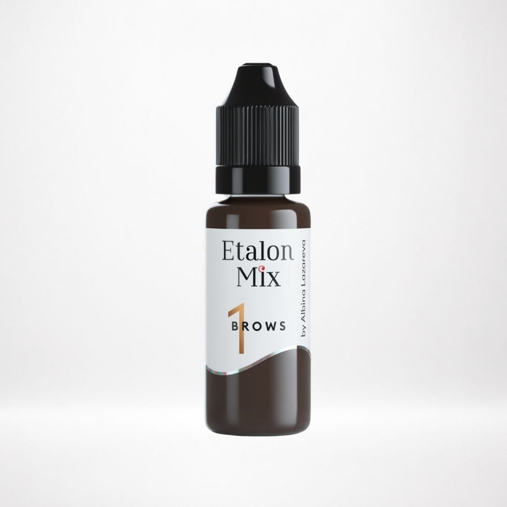 Etalon Mix Hazelnut Nº1 – pigmento marrone nocciola per sopracciglia PMU