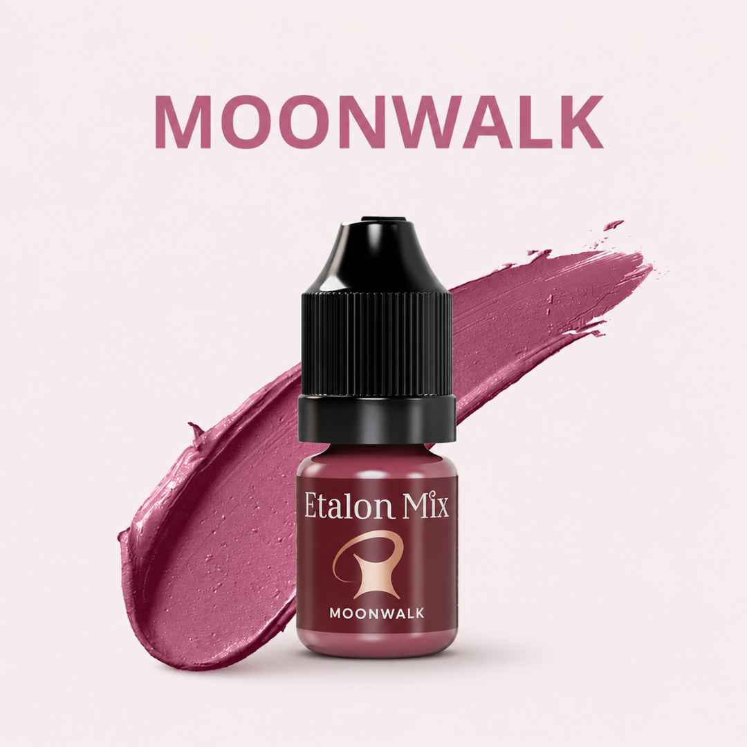 Etalon Mix Favor Lip Set – dettaglio palette nude, rosa, berry, viola e marroni per labbra PMU