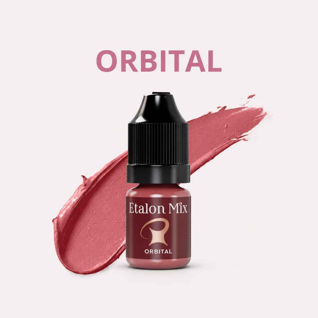 Etalon Mix Favor Lip Set – dettaglio palette nude, rosa, berry, viola e marroni per labbra PMU