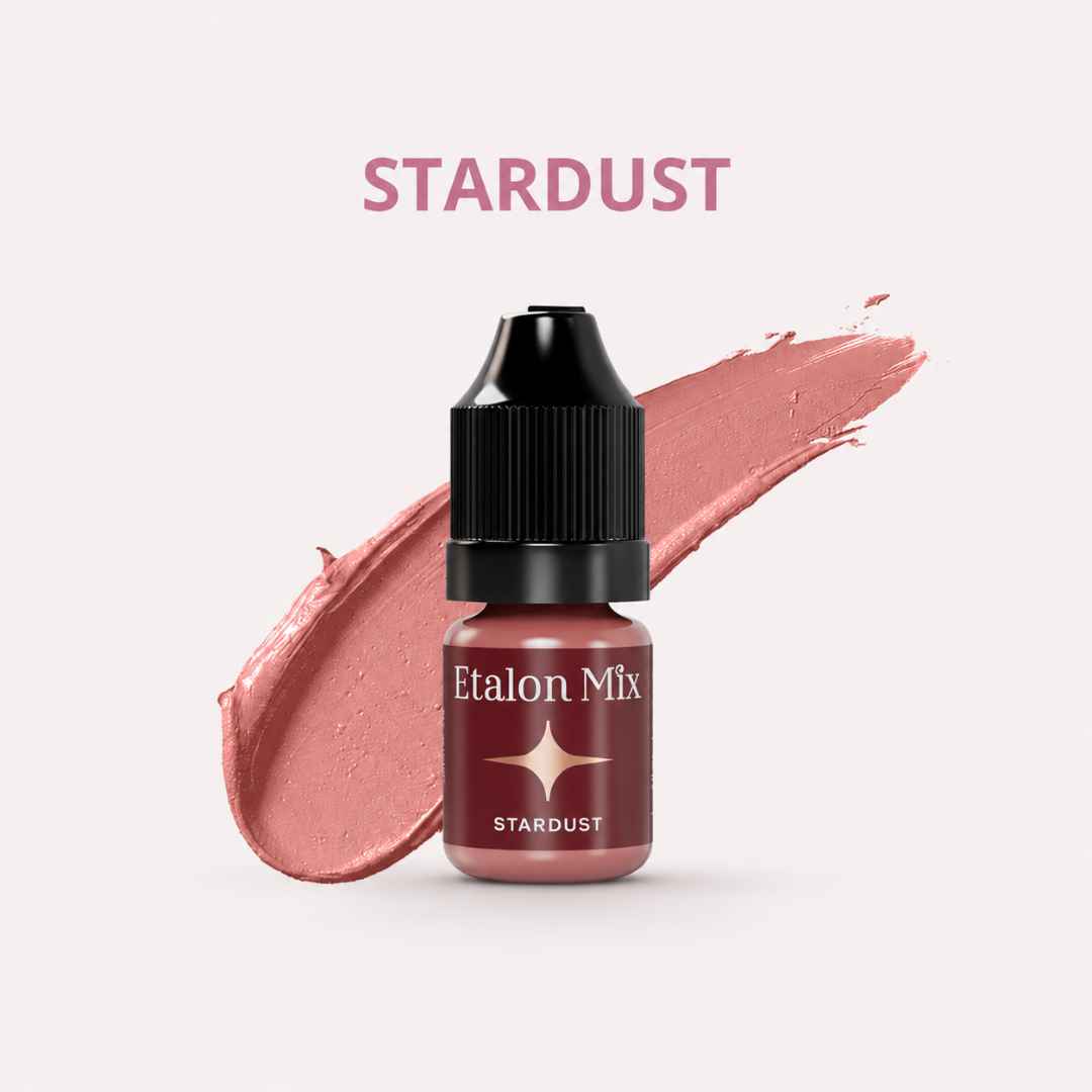 Etalon Mix Favor Lip Set – dettaglio palette nude, rosa, berry, viola e marroni per labbra PMU