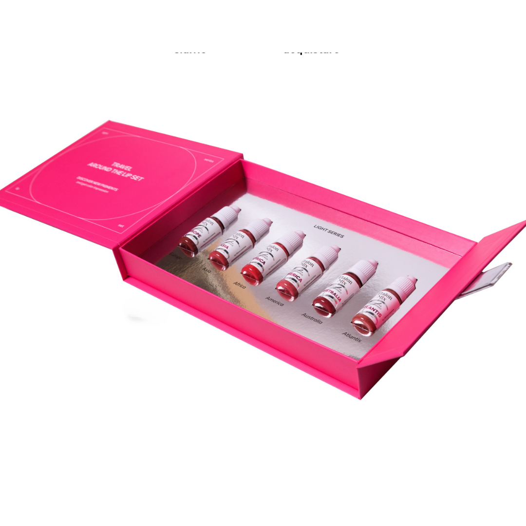 Etalon Mix Light Series Set sei pigmenti labbra by Antonina Andrusenko