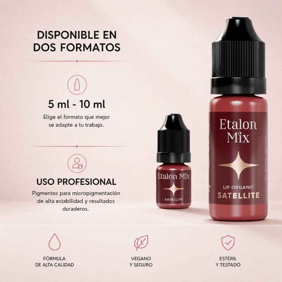 Etalon Mix Favor Satellite pigmento labbra PMU bordeaux freddo