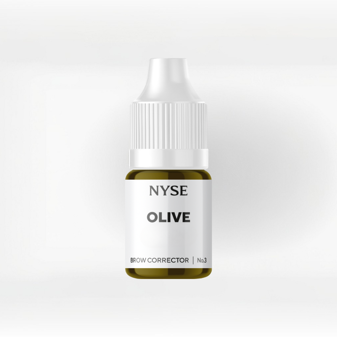 Correttore NYSE OLIVE Tonalità oliva calda per correggere sopracciglia salmone o mattone
