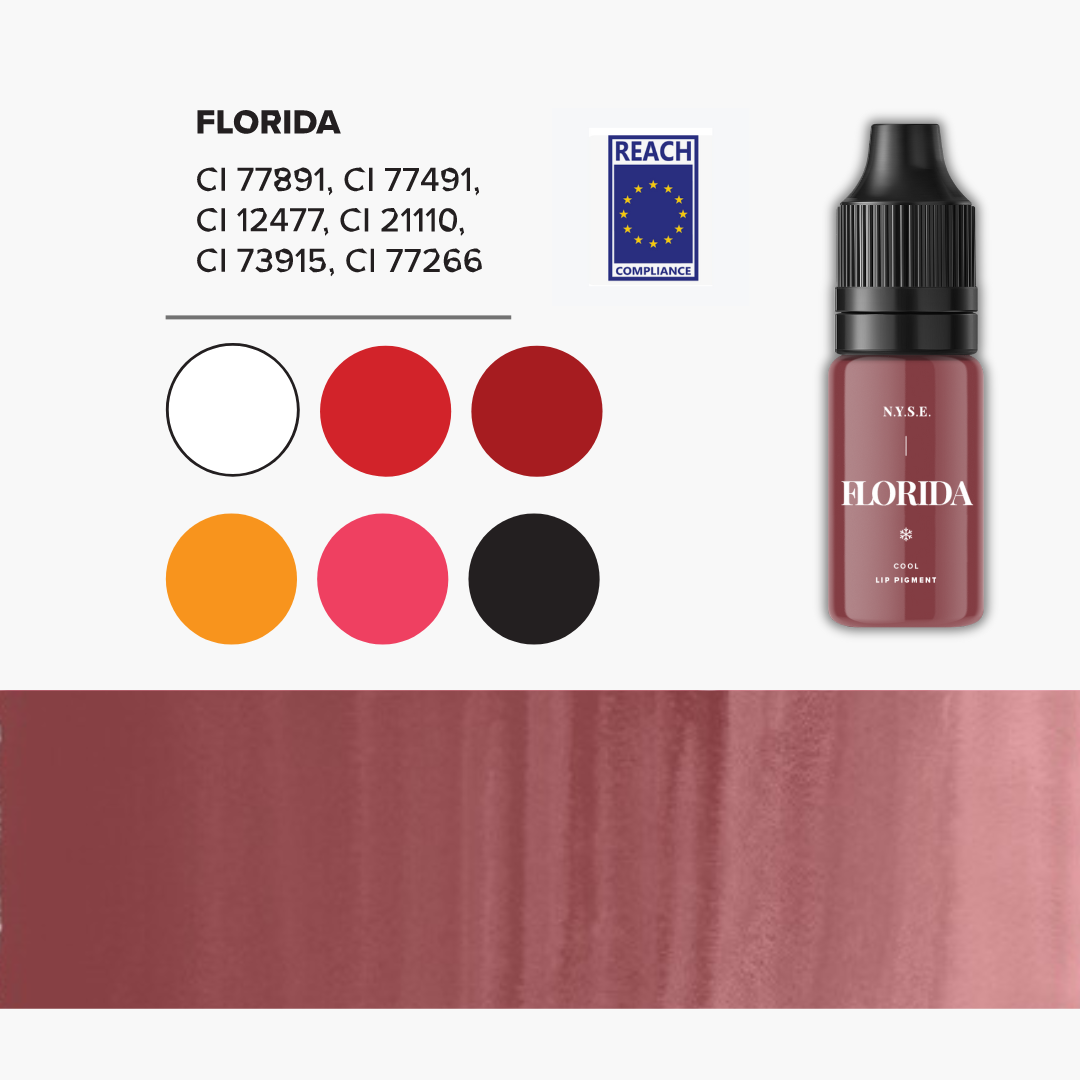 FLORIDA -NYSE PIGMENTI PER TRUCCO PERMANENTE LABBRA - PMU TREND SHOP