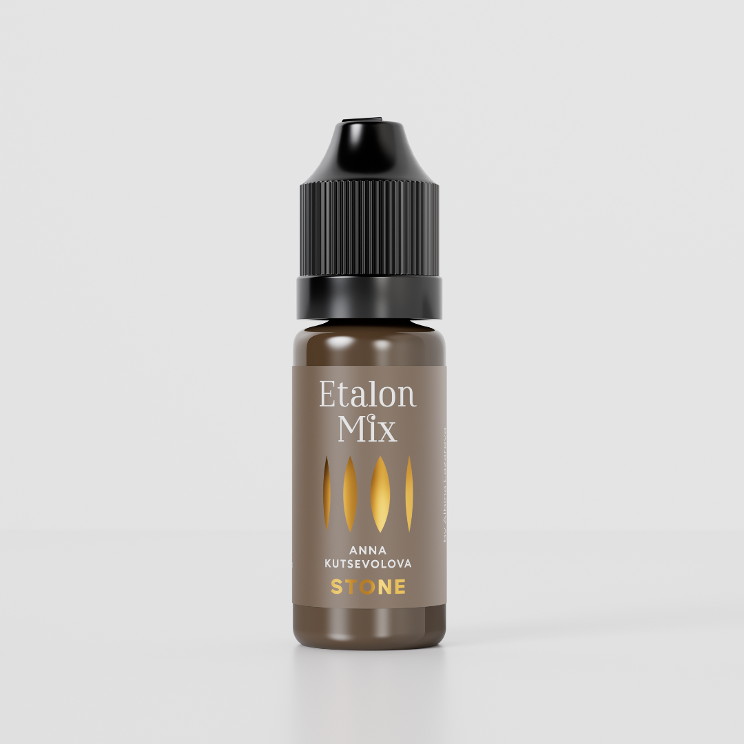 Etalon Mix Hyper Realism Stone pigmento biondo scuro freddo per sopracciglia PMU