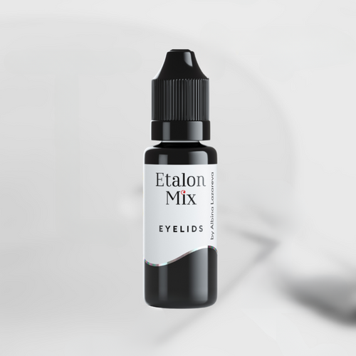 Etalon Mix Eyelids Black Eyelids pigmento Nero per occhi PMU